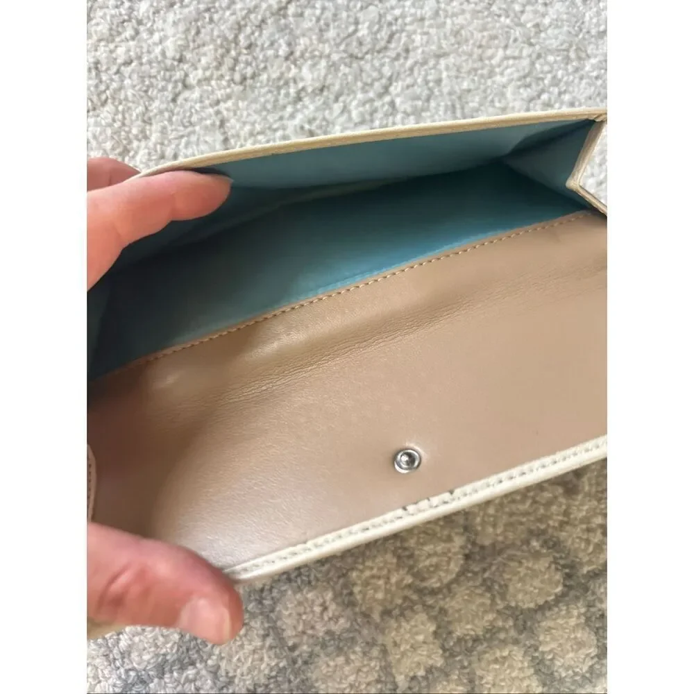 Coach leather tan wallet vintage y2k